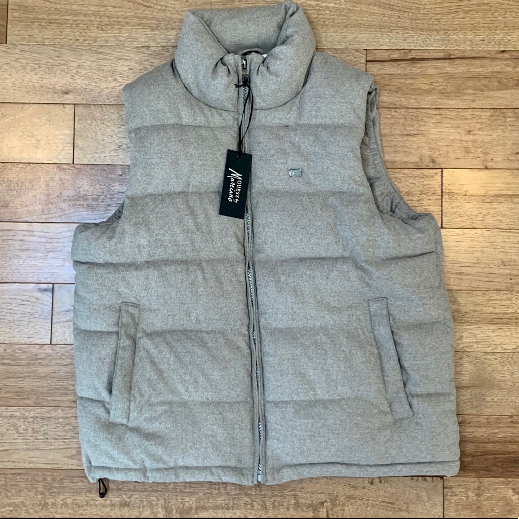 Guess Marciano Puffer Vest Sz Xl